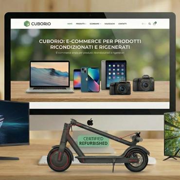 Cuborio E-commerce per prodotti ricondizionati e rigenerati