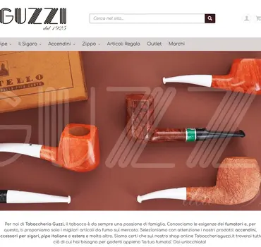 Cuborio E-commerce Guzzi Tobacco Sho