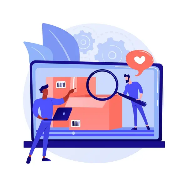 언박싱 비디오 추상 컨셉 일러스트레이션_335657-1866