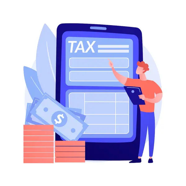 tariff-repay-compensate-online-services-duty-task-overlook-remuneration-imputed-cost-overtaxing-man-standing-with-phone-hands-vector-isolated-concept-metaphor-illustration_335657-2177.web