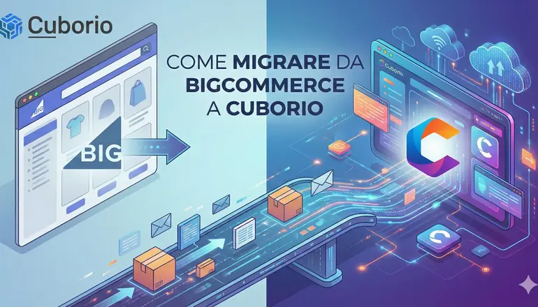 Come migrare da BigCommerce a Cuborio