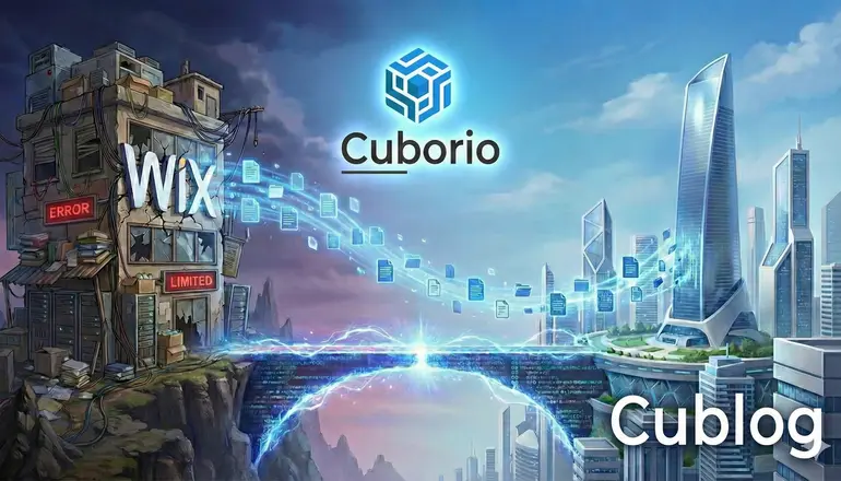 Migrazione da Wix a Cuborio