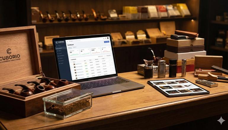 Cuborio E-commerce untuk Toko Tembakau