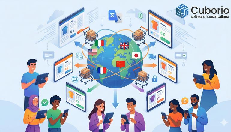 e-commerce internasional global multibahasa Cuborio