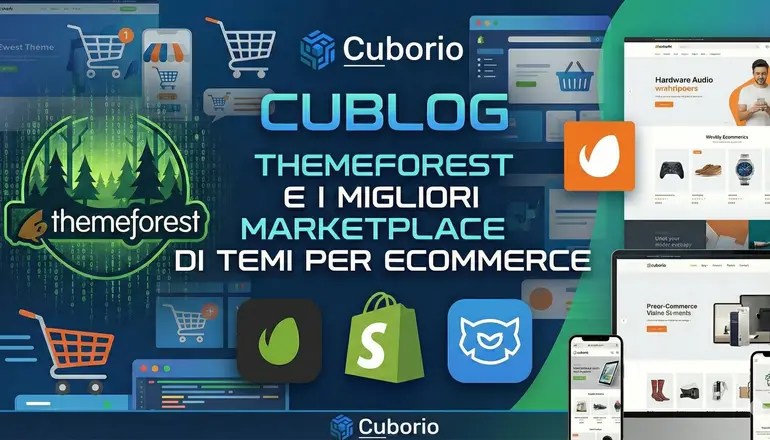 Cuborio e ThemeForest e i marketplace di temi per ecommerce