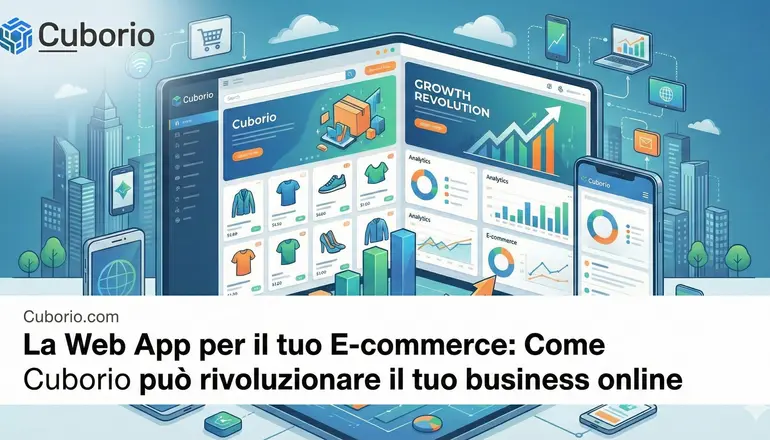 Cuborio La Web App per il tuo e-commerce