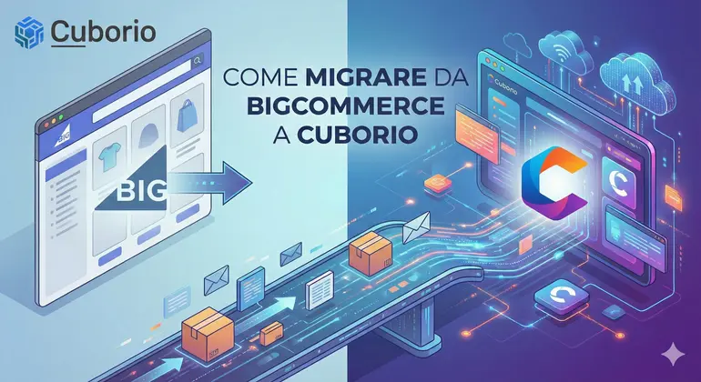 Come migrare da BigCommerce a Cuborio