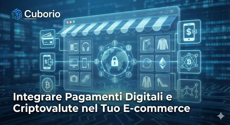 Cuborio pagamenti digitali e cripto nell'ecommerce