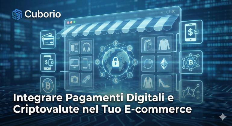 Cuborio pagamenti digitali e cripto nell'ecommerce