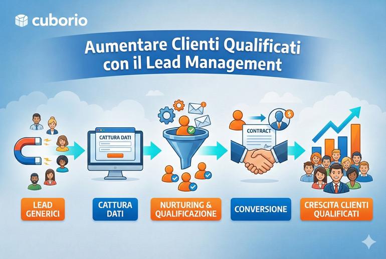 cuborio-infografica-aumentare-clienti-qualificati-lead-management