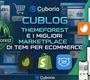 Cuborio dan ThemeForest adalah pasar tema untuk e-commerce